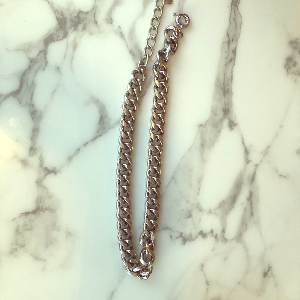 Silver Chain Necklace - Picture 2 of 4